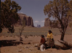 girls in desert
